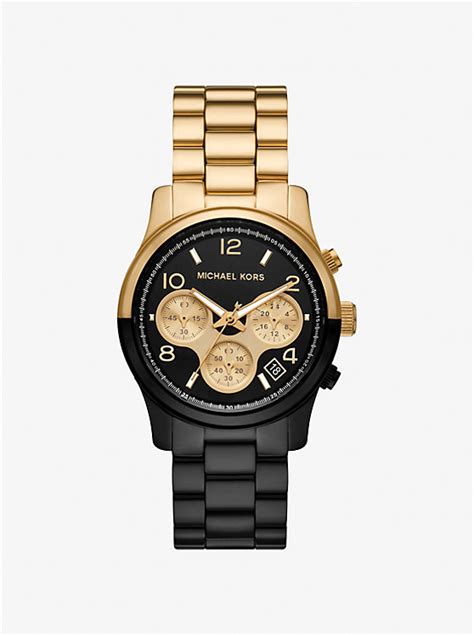 michael kors uhr twist|michael kors runway two tone.